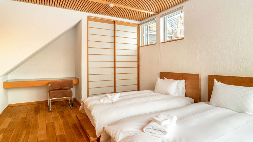 Sekka Ni 3 - Guestroom in Twin Beds Setup